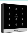 Akuvox A02S keypad access control terminal — left three-quarter view