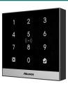 Akuvox A02S keypad access control terminal — right three-quarter view