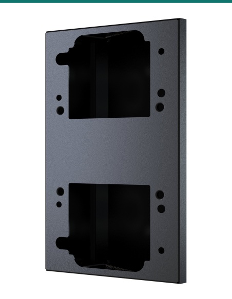 Akuvox R20A / R25A Black Rotary Angle Bracket — AK-R20ANGLE
