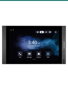 Akuvox S567G grey indoor monitor — front