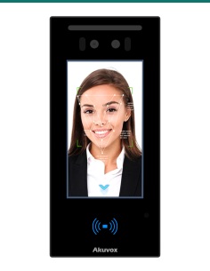 Akuvox A05C facial recognition terminal — front