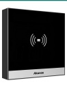 Akuvox A01S access control terminal — left three-quarter view