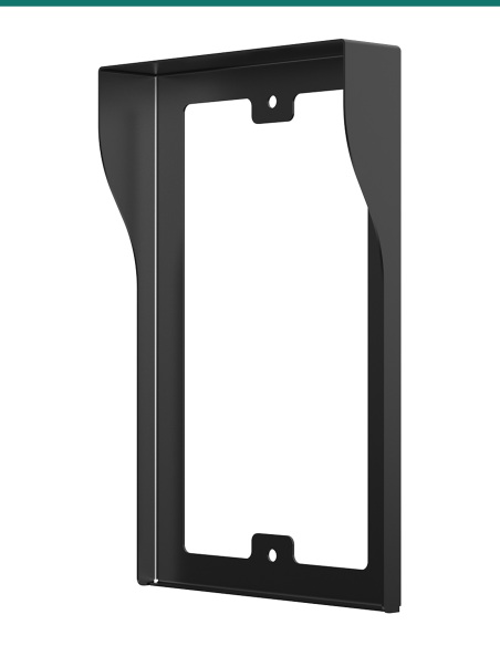 Akuvox R20A / R25A black in-wall rain hood
