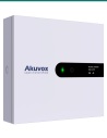 Akuvox A094S 4-door access controller — left three-quarter view