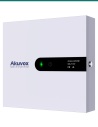 Akuvox A094S 4-door access controller — right three-quarter view