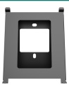 Akuvox S563 black surface-mount angle box — front