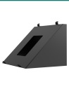 Akuvox S567 black surface-mount angle box — right three-quarter view