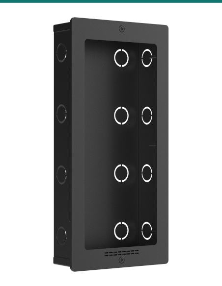 Akuvox E18 in-wall installation kit — box with decoration panel
