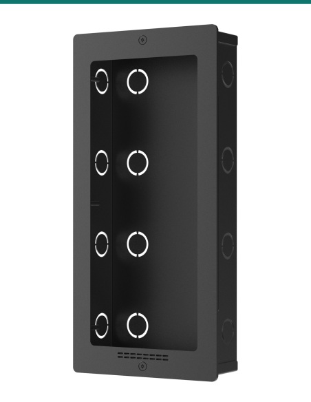 Akuvox E18 in-wall installation kit — flush box