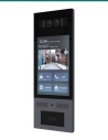Akuvox X915S door phone — right three-quarter view