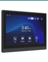 Akuvox IT88S in-wall indoor monitor — left three-quarter view