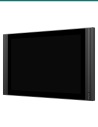 Akuvox S565W grey Wi-Fi indoor monitor — right three-quarter view