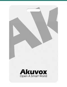 Akuvox DESFire EV3 white 8K card