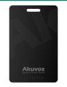 Akuvox S50 black MIFARE Classic 1K card — front