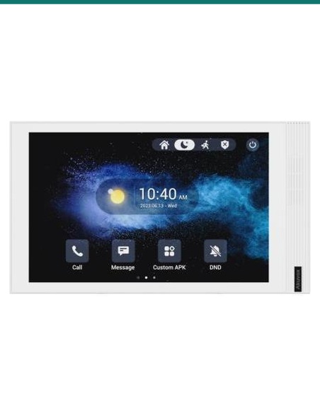 Akuvox S563W White 8-inch Android 12 Wi-Fi 6 SIP Indoor Monitor — AK-S563W-WHITE