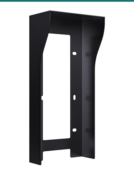 Akuvox R20K / R25K / R20B Black On-Wall Rain Hood — AK-R20KBONH-BLACK