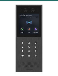 Akuvox X912S stainless steel facial recognition door phone — front 2