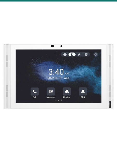 Akuvox S567A White 10-inch Android SIP Indoor Monitor with 5MP Camera and Wi-Fi 6 — AK-S567A-WHITE