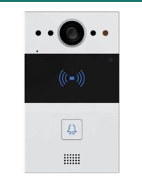 Akuvox R20A-2 2-wire single-button video door phone — front