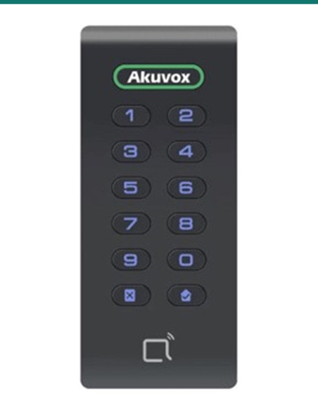 Akuvox ACR-CRP11 Keypad Card Reader, 13.56 MHz and 125 kHz Wiegand, IP65 — AK-ACR-CRP11