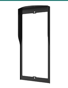 Akuvox X912 black in-wall rain cover — right three-quarter view 2
