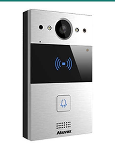 Akuvox R20A-2 2-wire door phone included in the kit