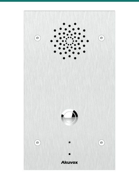 Akuvox E21A Vandal-Resistant Stainless Steel SIP Emergency Intercom — AK-E21A