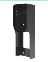 Akuvox X912 black on-wall rain cover — right three-quarter view