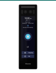 Akuvox A15 access control terminal — front