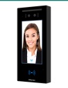 Akuvox E16C facial recognition door phone — right three-quarter view