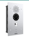 Akuvox E21V video emergency intercom — left three-quarter view