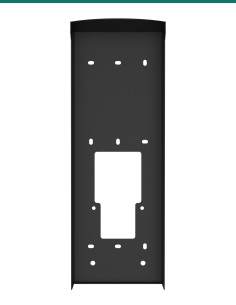 Akuvox S532 black on-wall rain cover — front