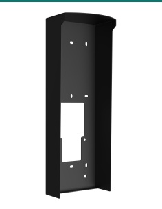 Akuvox S532 black on-wall rain cover — front 2