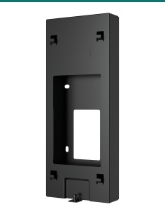 Akuvox X912 black thick on-wall mounting bracket