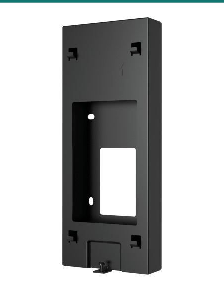 Akuvox X912 Black Thick On-Wall Mounting Bracket for X912K and X912S — AK-X912ONWALLBT