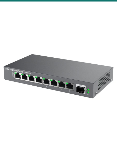 Grandstream Unmanaged 2.5 Multi-Gigabit Switch, 8 X 2.5 Gige, 1 X SFP+ - GWN7701M