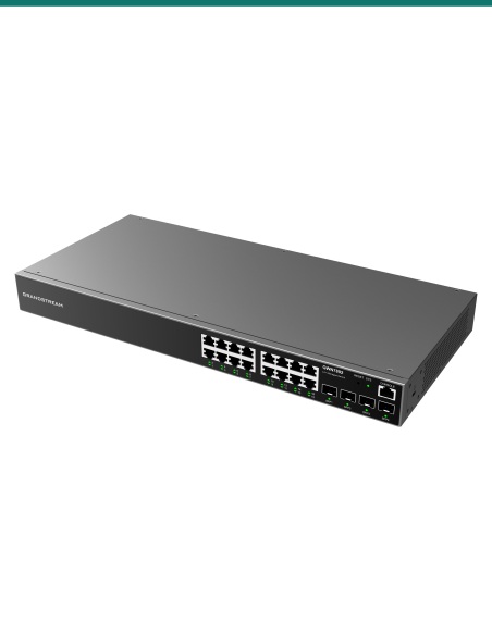 Grandstream Enterprise Layer 2+ Managed Network Switch 16 x GigE 4 x SFP - GWN7802