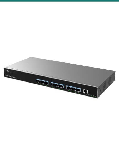 Grandstream Enterprise Layer 3 Managed Aggregation Switch 12 x SFP+ Redundant PSU - GWN7832