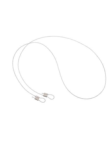 Rapid LED R3144-1M Hi Bay Wire Suspension Kit 1m for R3117 / R3118 — fitted view