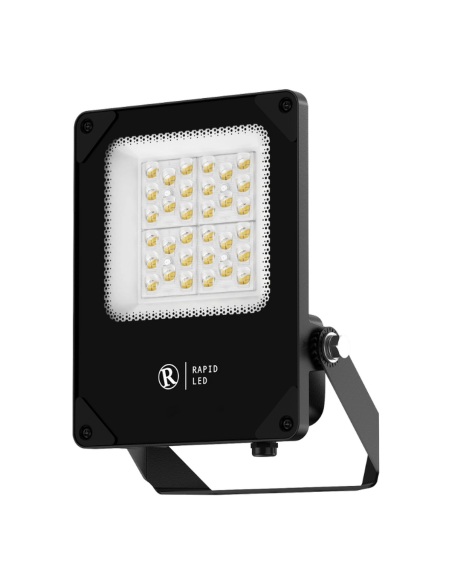 Rapid LED R3042 CHAMPION 50W / 25W Selectable Floodlight, Dual CCT 3000K/4000K, IP66, Anti-Corrosion