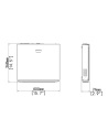 Uniarch NVR-432XU-P16 dimensions