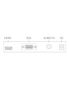 Uniarch MT-22-V HDMI, VGA, audio and DC inputs