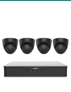 Uniarch kit UA-K404-T8B: recorder and cameras included