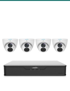 Uniarch kit UA-K804-T8W: recorder and cameras included