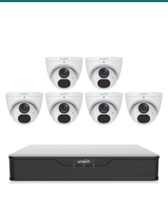 Uniarch kit UA-K806-T8W: recorder and cameras included