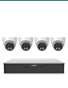 Uniarch kit UA-K804-TG8W: recorder and cameras included