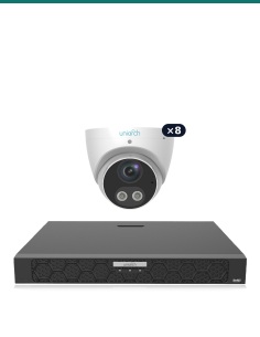 Uniarch kit UA-K1608-TG8: recorder and cameras included