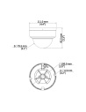 Uniview IPC328SS-ADF28K-I1 dimension drawing