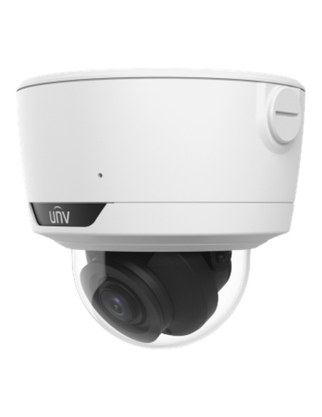 Uniview 5MP Varifocal Dome IP Camera, 2.7-13.5mm Motorised, 40m IR, 130dB WDR, IK10 - IPC3735SS-ADZK-I1