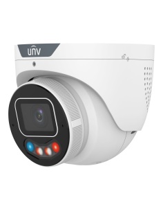 Uniview IPC3638SE-ADF28KMC-WP-I1-BK tri-guard turret camera (shown in white; this model has a black housing)